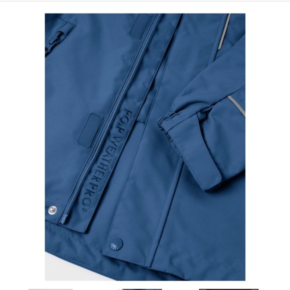 Polarn O. Pyret WeatherPro Flexi-Sized Waterproof Eco Shell - Picture 4 of 12